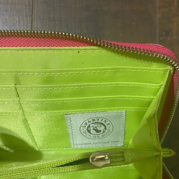 Spartina Retreat Elephant print wristlet - Picture 7 of 10